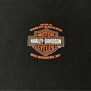 HARLEY-DAVIDSON Motorcycles Milwaukie WI Black Tshirt Men’s Size 3XL